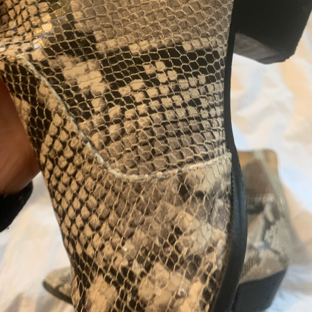 Steve Madden Snakeskin Booties - image 2